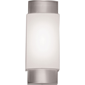 AFX Charlotte 14" LED Wall Sconce - CCT Selectable - 120-277V - Satin Nickel