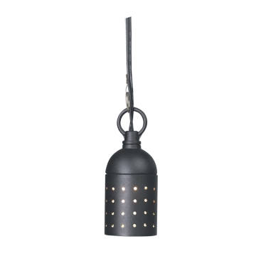 Corona Lighting 2.5W LED Pendant Light - 2.5" Tall - 2700K - 180 Lumens - 12V - Black