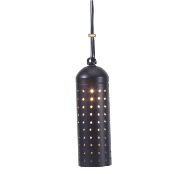 Corona Lighting 2.5W LED Pendant Light - 6" Tall - 2700K - 180 Lumens - 12V - Black
