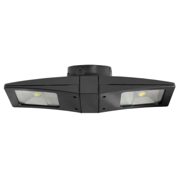 RAB 20W LED Ceiling Light - 120V Swivel Photocell - 5000K - 2,481 Lumens - 120V - Bronze