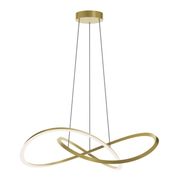 AFX Celeste 32" LED Pendant - 40W - CCT Selectable - 120-277V - Light Antique Brass