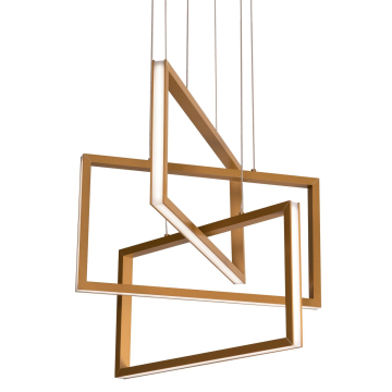 AFX Cole 24" LED Pendant - 3000K - 120V - Gold
