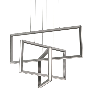 AFX Cole 24" LED Pendant - 3000K - 120V - Satin Nickel