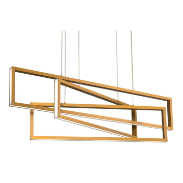 AFX Cole 39" LED Pendant - 3000K - 120V - Gold