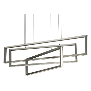 AFX Cole 39" LED Pendant - 3000K - 120V - Satin Nickel