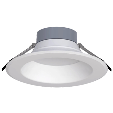 RAB CR 10" Commercial Downlight - 24 | 30 | 37W - CCT Selectable - 120-277V - White
