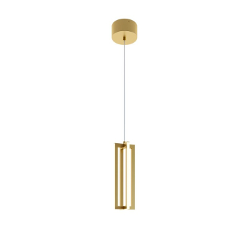 AFX Cass 12" LED Pendant - 3000K - 120V - Gold