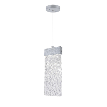 CWI Lighting Carolina LED Pendant - 9.5W - 3000K - 120V - Pewter