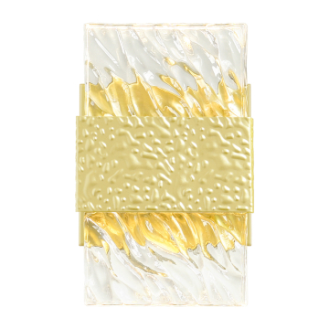CWI Lighting Carolina LED Wall Sconce - 10W - 3000K - 120V - Gold Leaf