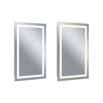 CWI Lighting Abril 30" LED Mirror - 25W - CCT Selectable - 120V - White