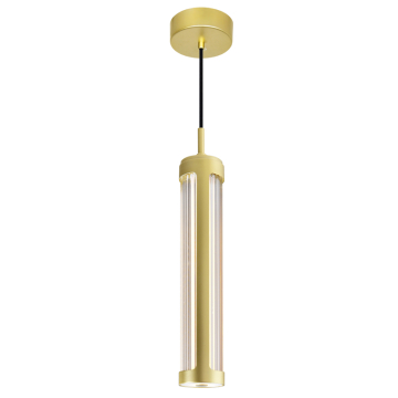 CWI Lighting Neva 3" LED Pendant - 8W - 3000K - 120V - Satin Gold