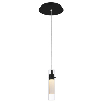 CWI Lighting Olinda LED Mini Pendant - 2W - 3000K - 120V - Black