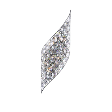 CWI Lighting Chique 4-Light Wall Sconce - 120V - Chrome
