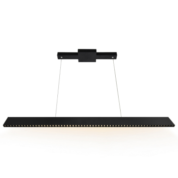 CWI Lighting Bellagio 45" LED Chandelier - 25W - 3000K - 120V - Black