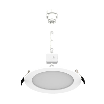 RAB 6" Daisy Chain Smooth LED Wafer Downlight - 11W - CCT Selectable - 1,000 Lumens - 120-277V - White