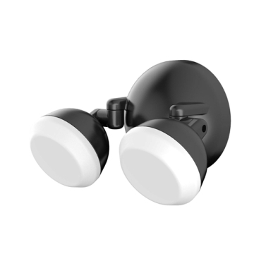 AFX Daniel 6" LED Outdoor Wall Sconce - CCT Selectable - 120V - Black