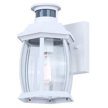 Canarm Buckly 1-Light Outdoor Lantern - 120V - White