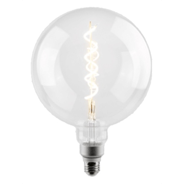 Green Creative Deco Large Series G63 Globe LED Filament Lamp - 4.5W - 2100K - 300 Lumens - 120V
