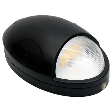 Westgate DELW LED Outdoor Decorative Emergency Light - 15W - CCT Selectable - 2,025 Lumens - 120-277V - Black