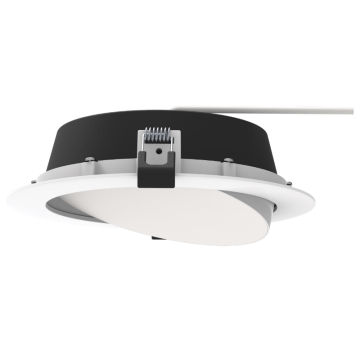SLG DGW G1 LED Wafer Gimbal Downlight - 6" - 13W - CCT Selectable - 120V