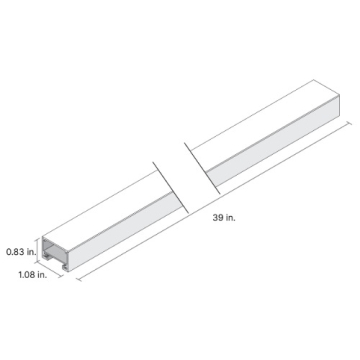 DiodeLED OBD Flex Optics Mounting Channel Kit