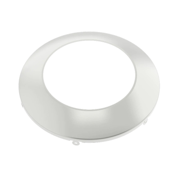 RAB 4" Round Smooth Brushed Nickel Trim for DISK34-6