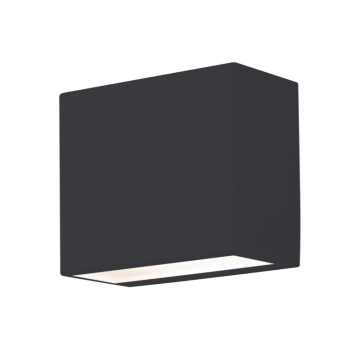 AFX Dakota 5" LED Outdoor Wall Sconce - 12W - CCT Selectable - 120-277V - Black