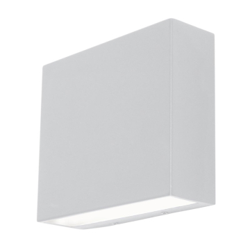 AFX Dakota 8" LED Outdoor Wall Sconce - 24W - CCT Selectable - 120-277V - White