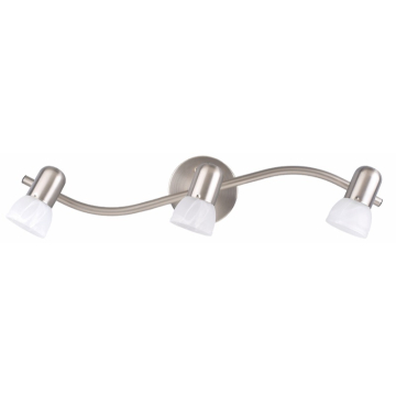 Canarm Jasper 3-Light Fixed Track Light - 120V - Brushed Pewter