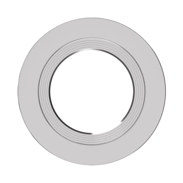 RAB Round Large Baffle Trim Insert for 4" Retrofit Downlights - Brushed Nickel