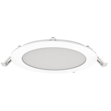 SLG DF G2 Ultra Thin Recessed LED Downlight - 4" Round - 650Lm - 9W - CCT Selectable - 120V - White