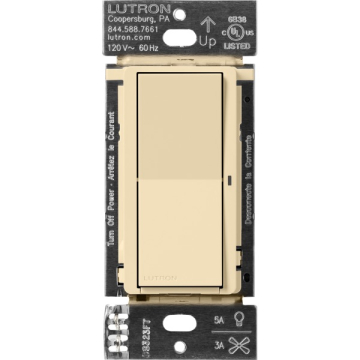 Lutron Caseta Claro Smart Switch - Ivory