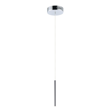 ET2 Flute 12" LED Pendant - 3000K - 70 Lumens - 120V - Polished Chrome