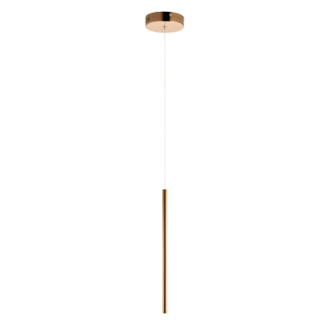 ET2 Flute 24" LED Pendant - 3000K - 70 Lumens - 120V - Rose Gold