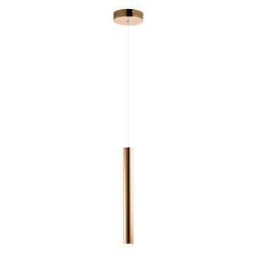ET2 Flute 24" LED Pendant - 3000K - 490 Lumens - 120V - Rose Gold