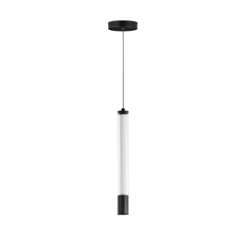 ET2 Cortex 15" LED Pendant - 3000K - 600 Lumens - 120-277V - Black