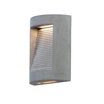 ET2 Boardwalk 10" LED Outdoor Sconce - 3000K - 450 Lumens - 120V - Greystone