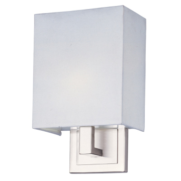 ET2 Edinburgh LED Square Wall Sconce - 3000K - 1,050 Lumens - 120V - Satin Nickel