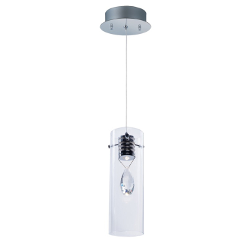 ET2 Solitaire LED Pendant - 3000K - 330 Lumens - 120V - Polished Chrome