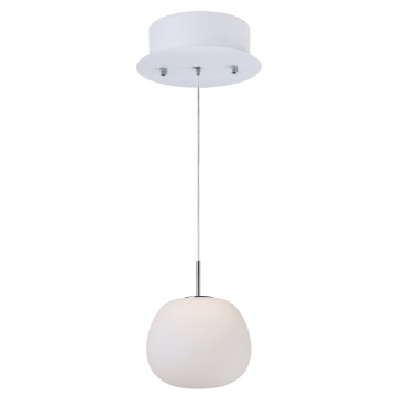 ET2 Puffs 6" LED Pendant - 3000K - 336 Lumens - 120V - White