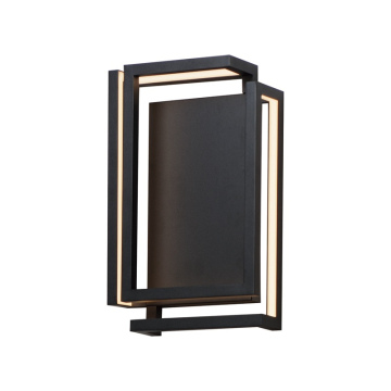 ET2 Penrose LED Wall Sconce - 3000K - 470 Lumens - 120V - Black