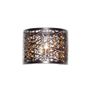 ET2 Inca LED Wall Sconce - 3000K - 400 Lumens - 120V - Black