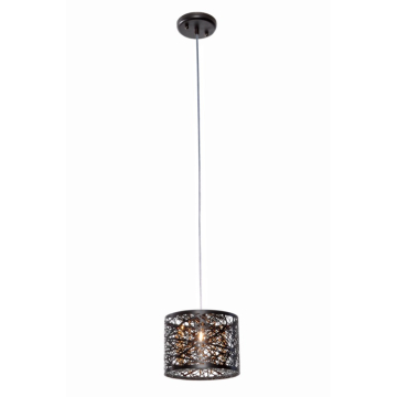 ET2 Inca 8" LED Pendant - 3000K - 400 Lumens - 120V - Black