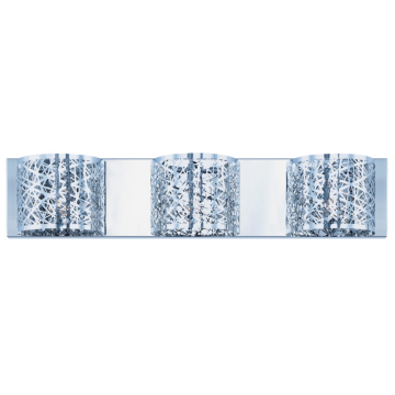 ET2 Inca 3-Light LED Wall Mount - 3000K - 1,200 Lumens - 120V - Polished Chrome