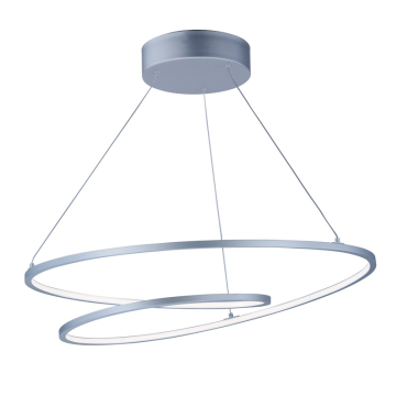 ET2 Cycle 24" LED Pendant - 3000K - 4,690 Lumens - 120V - Matte Silver