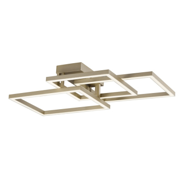 ET2 Traverse LED Rectangular Semi-Flush / Wall Mount - 3000K - 4,000 Lumens - 120V - Champagne