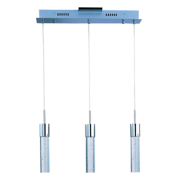 ET2 Fizz IV 3-Light LED Pendant - 3000K - 710 Lumens - 120V - Polished Chrome
