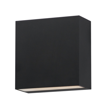 ET2 Cubed LED Outdoor Wall Sconce - 3000K - 650 Lumens - 120-277V - Black
