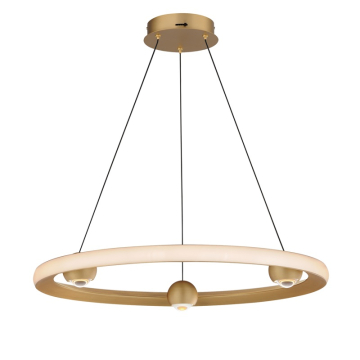 ET2 Nodes 24" LED Pendant - CCT Selectable - 2,450 Lumens - 120-277V - Gold