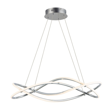 ET2 Coaster LED Pendant - 3000K - 2,140 Lumens - 120-277V - Polished Chrome